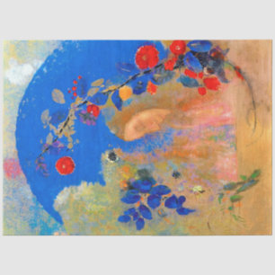 Papel De Seda Perfil debaixo de um arco, Redon