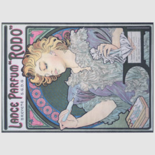 Papel De Seda Perfume, Alphonse Mucha