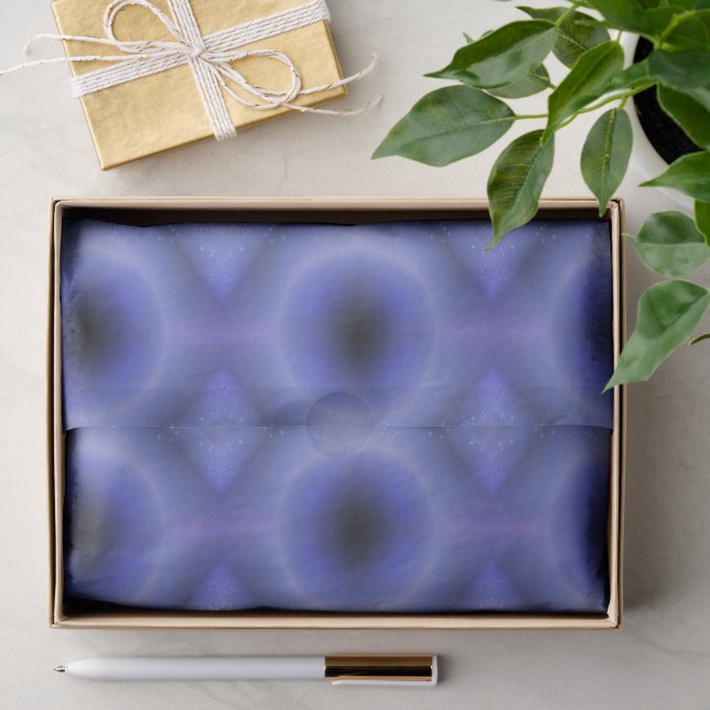 Papel De Seda Periwinkle Blue (Presente)