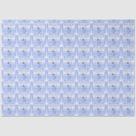 Papel de Seda Periwinkle Flowing Beauty