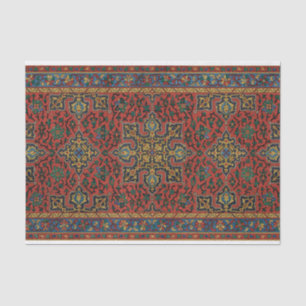Papel De Seda Pérsia Rug Carpet Red Blue Classic