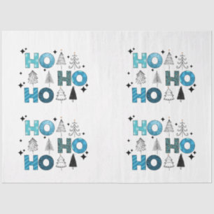 Papel De Seda Personalização do Papai Noel