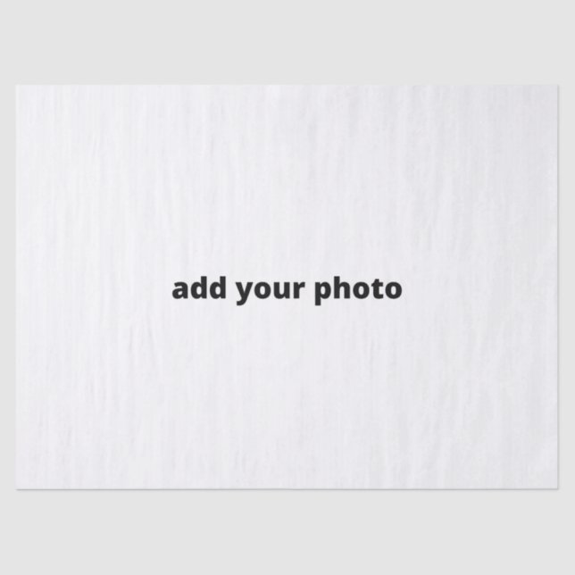 Papel De Seda personalizado adicionar seu natal de fotos persona (Frente )