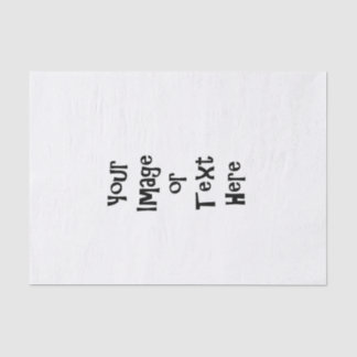 Papel De Seda Personalizar com imagens e texto personalizados