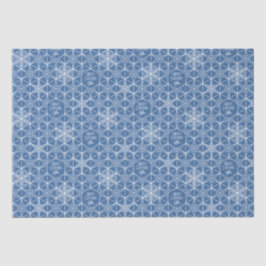 Papel De Seda Personalized Snowflake star Holiday wrapping paper