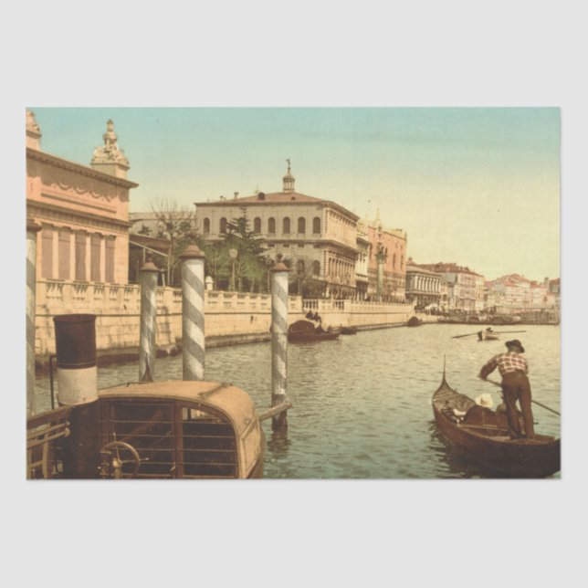 Papel De Seda Perto de St Mark, Veneza, Italia (Frente )