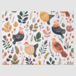 Papel De Seda Perus de Arte Popular – Outono Inspirado na Nature