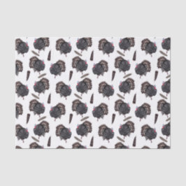 Papel De Seda Perus e Penas - Livro Branco