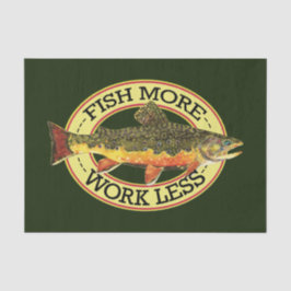 Papel De Seda Pesca com moscas