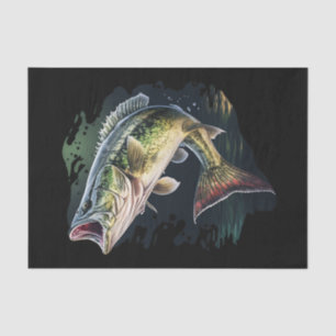 Papel De Seda Pesca De Baixo-Algarismo