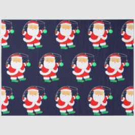 Papel De Seda Pesca de Natal