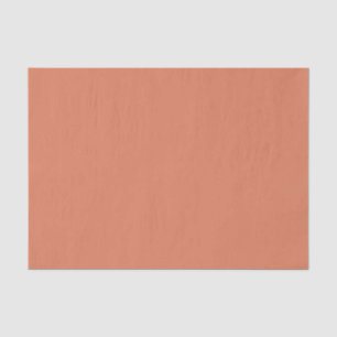Papel De Seda Pêssego Escuro (cor sólida) 