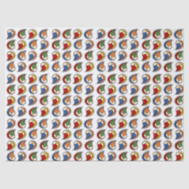 Papel De Seda Petal Paisley Rhythm Multi-Color