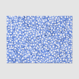 Papel De Seda Pétalas Azuis Geradas por Computador