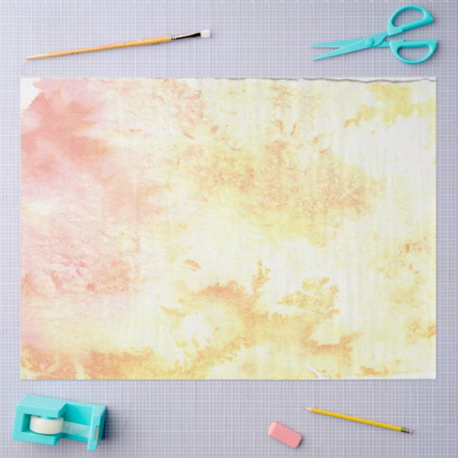 Papel De Seda Pétalas na Névoa (Arte )