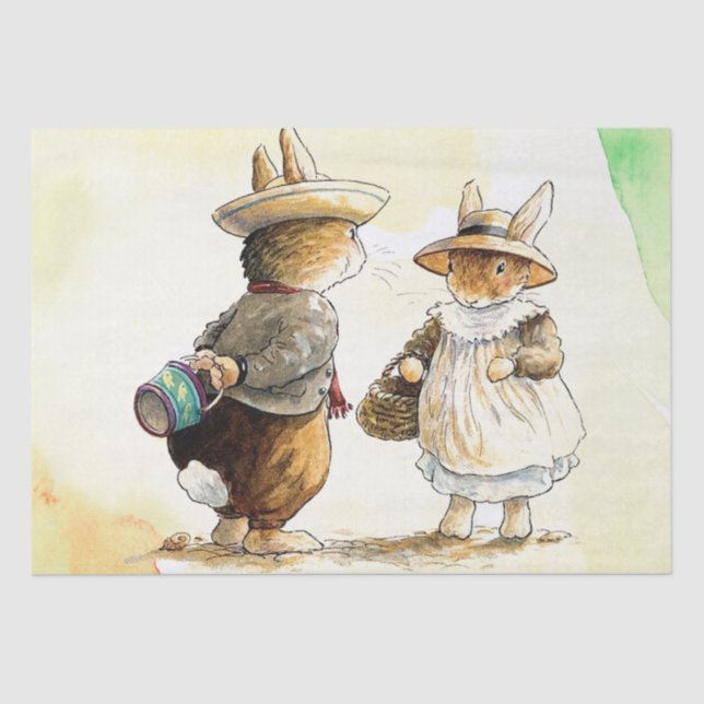 Papel De Seda Peter Rabbit (casal) (Frente )