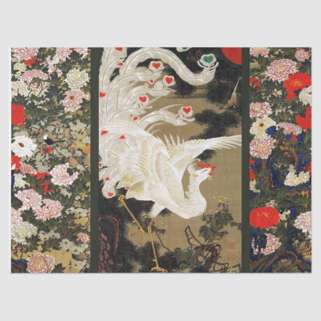 Papel De Seda PHOENIX, Penas, Dia dos Namorados (Frente )