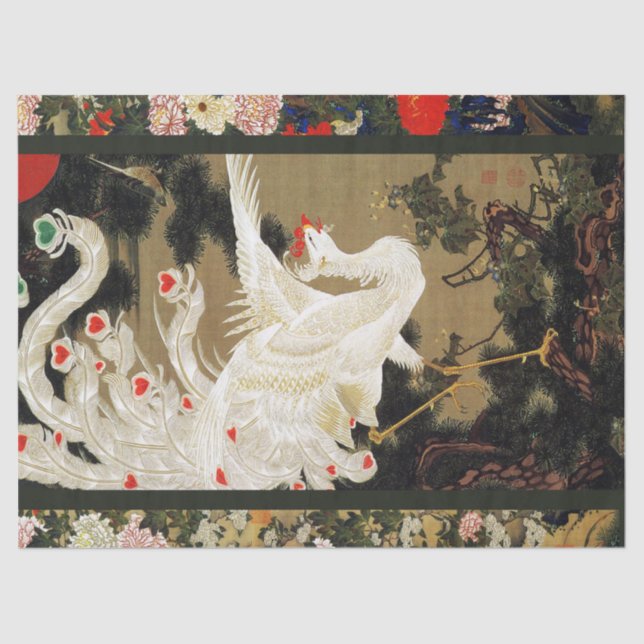 Papel De Seda PHOENIX, Penas, Dia dos Namorados (Frente )