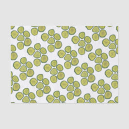 Papel De Seda Pickle Chips Green Kosher Dill Pickle Padrão