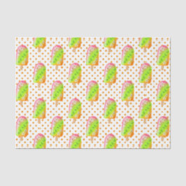 Papel De Seda Picolés Verdes 3