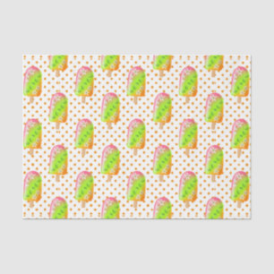 Papel De Seda Picolés Verdes 3