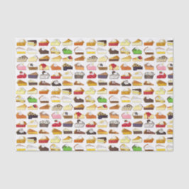 Papel De Seda Pie Social Pi Day Slices Assar Venda Comida Desser