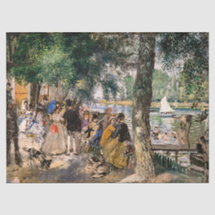 Papel De Seda Pierre-Auguste Renoir - Banho no Sena