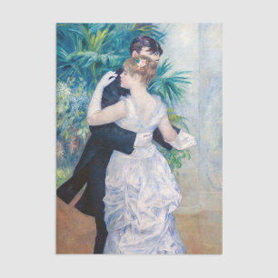 Papel De Seda Pierre-Auguste Renoir - Dança na Cidade