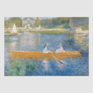 Papel De Seda Pierre-Auguste Renoir - O Escaler
