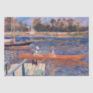 Papel De Seda Pierre-Auguste Renoir - O Sena em Argenteuil
