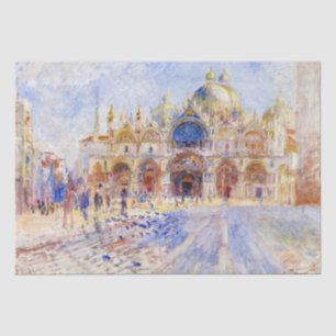 Papel De Seda Pierre-Auguste Renoir - Veneza, Piazza San Marco