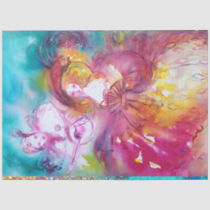 Papel De Seda PIERROT E ARLECCHINA Venetian Carnaval