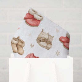 Papel De Seda Pijamas Confortáveis Padrão Boho Babyshower