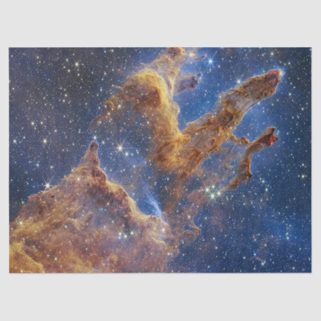Papel De Seda Pilares da Criação na Nebulosa da Águia (Frente )