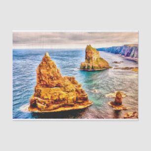 Papel De Seda Pilhas de duncansby Scotland