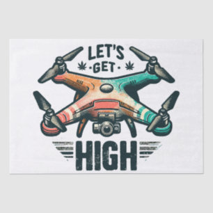 Papel De Seda Piloto de drone