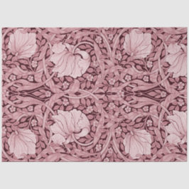 Papel De Seda Pimpernel Maroon, William Morris