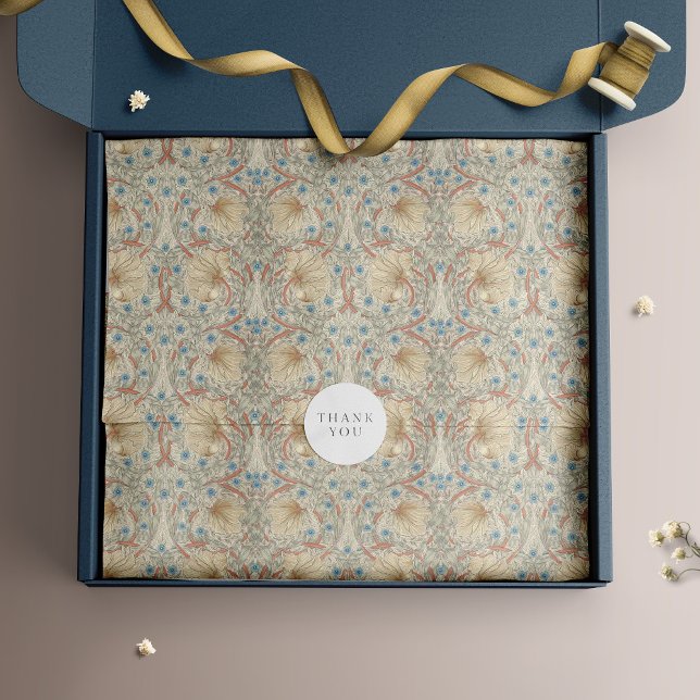 Papel De Seda Pimpernel Warm Peach, Cremy Ivory, Mistura Aqua (Criador carregado)