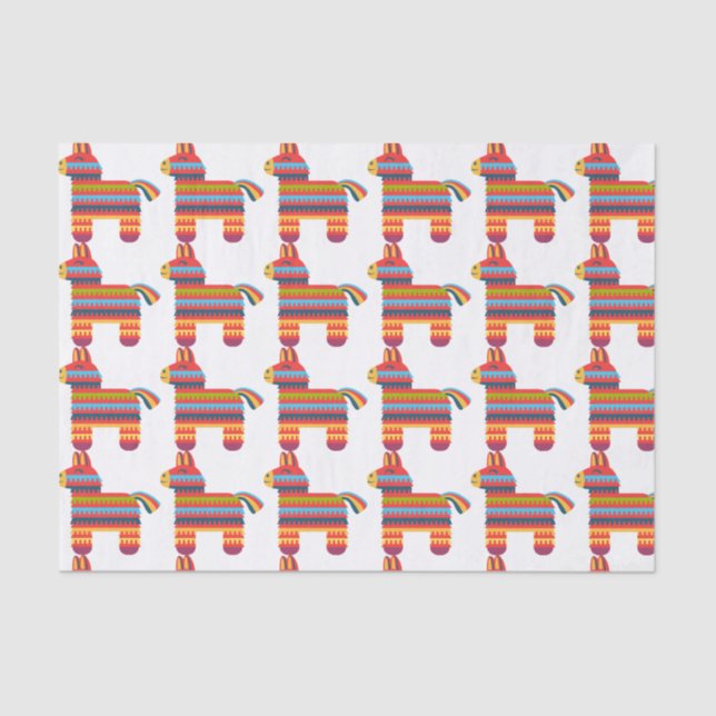 Papel De Seda Pinatas Coloridos (Frente )