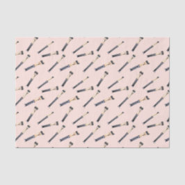 Papel De Seda Pincéis de maquilhagem (Design 74 Pink Series)
