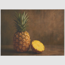 Papel De Seda Pineapple & Fatia Rustic Grunge Decoupage
