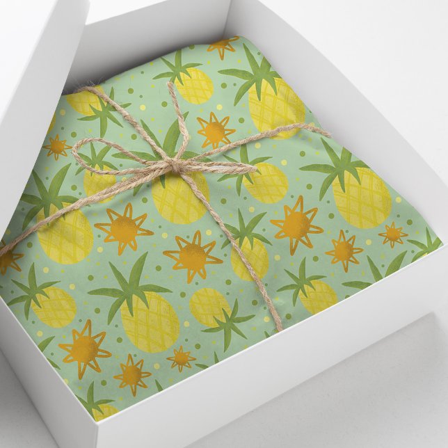 Papel De Seda Pineapple Sunshine (Criador carregado)