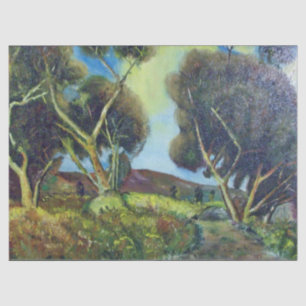 PAPEL DE SEDA PINEWOOD NA PAISAGEM DA TUSCÂNDIA