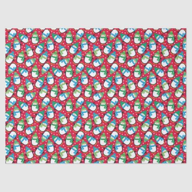 Papel De Seda Pinguim (Frente )