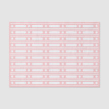 Pink Bone Inlay Dots Border Decoupage Paper