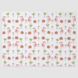 Papel De Seda Pink Flamingo Christmas Snowman Cor de Rosa Vermel<br><div class="desc">Folha de Natal embrulhando papel com flamingos rosas e bonitos bonitos bonitos e bonitos bonitos bonitos bonecos de neve. Escolha entre 2 pesos e 3 tamanhos.</div>