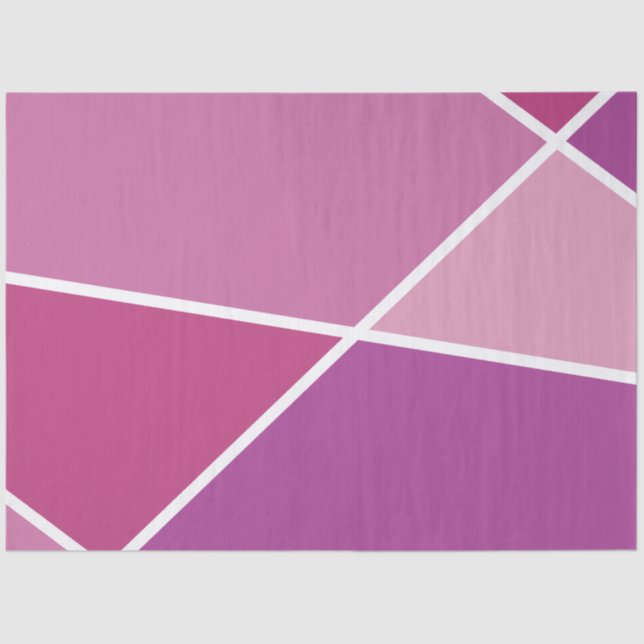 Papel De Seda Pink JanaiCreates Color Collection Tissue Paper (Frente )