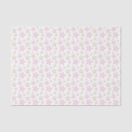 PAPEL DE SEDA PINK PASTEL E ESTRELAS TAN