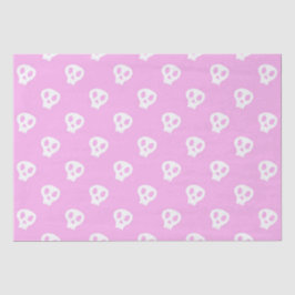 Papel De Seda Pink Skully