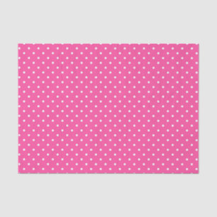 PAPEL DE SEDA PINK & WHITE EASTER POLKA DOTS